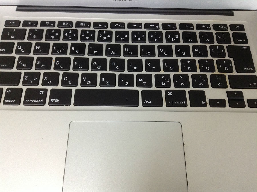 Macbook Air A1466 日本語 キーボード 交換修理完了
